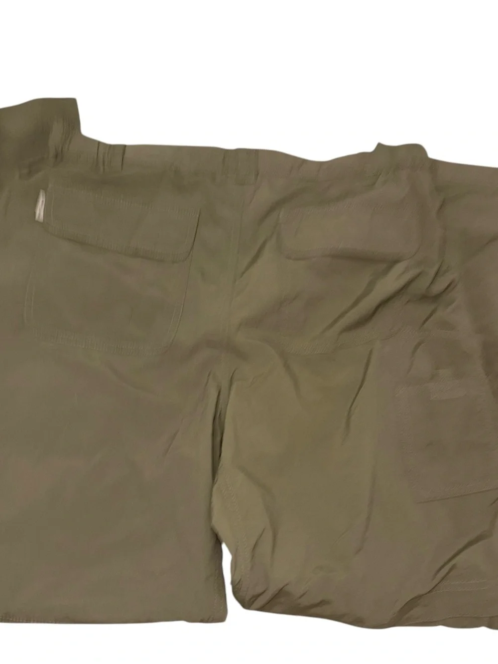 White Sierra men’s  Convertible Cargo Pants - Olive Green size L/32